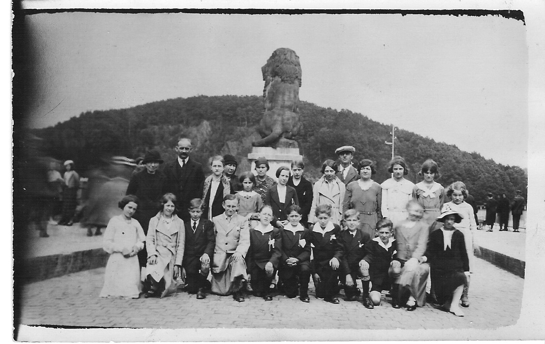 Visite à La Gileppe, 1935