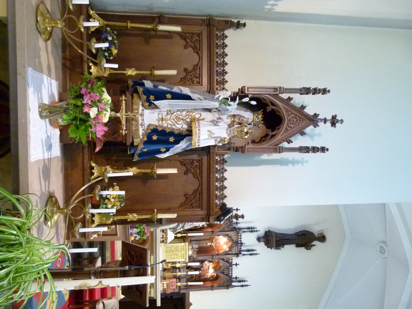 L'autel de la Vierge