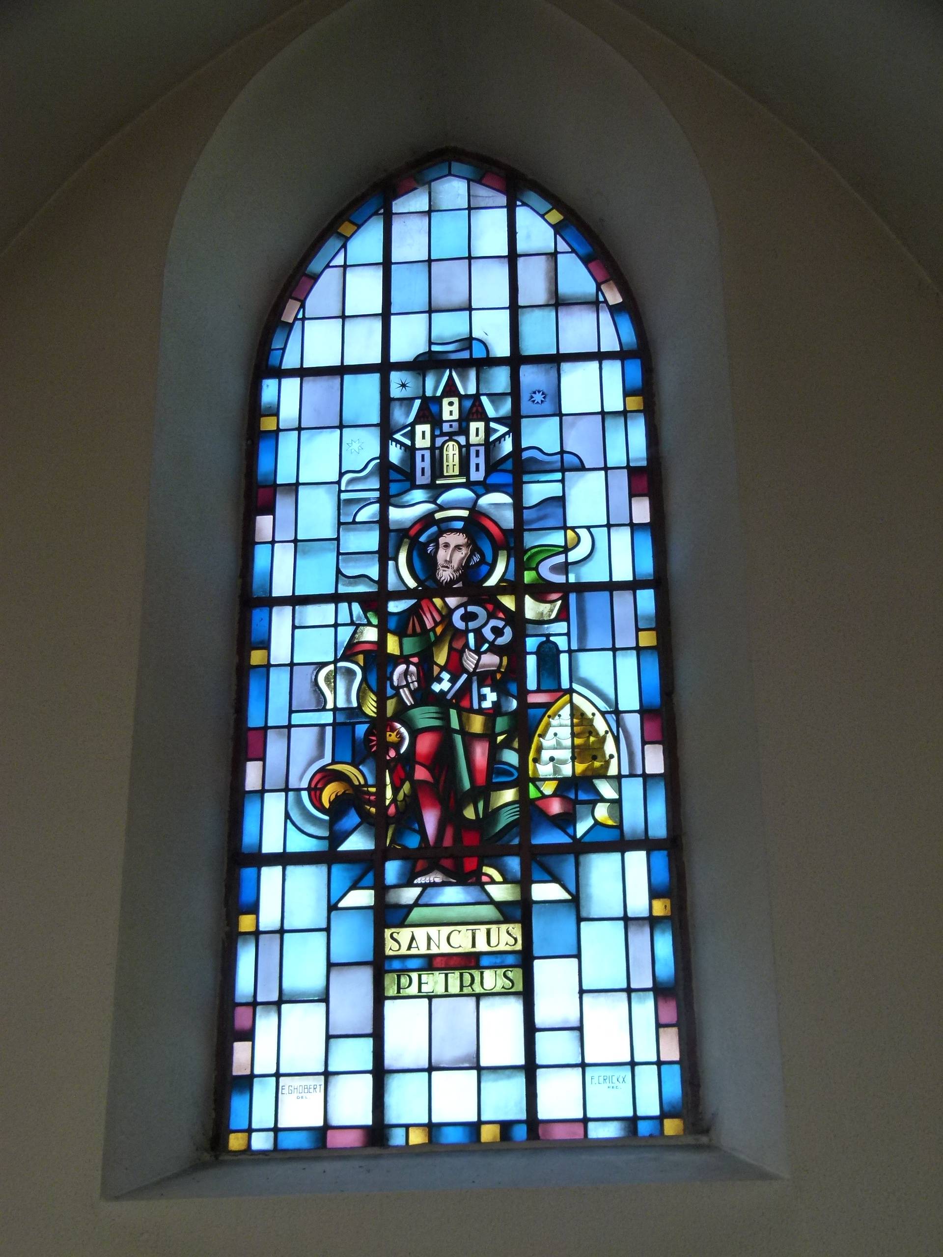 Vitrail Sanctus Petrus